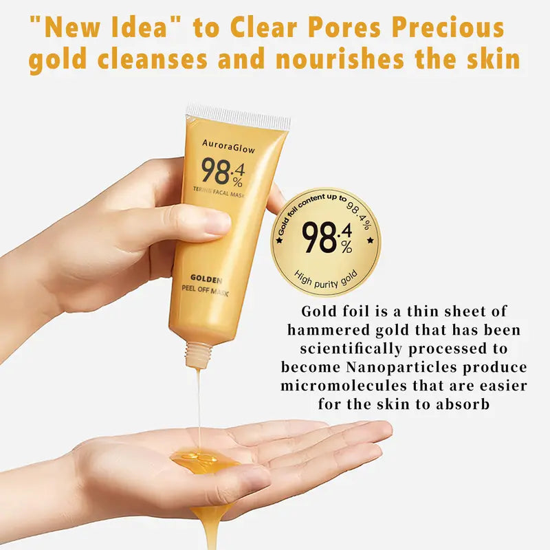 Pure Gold Peel OFF Mask - Buy 1 Get 1 Free