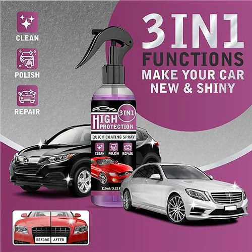 10x More Powerful Car Coating Spray | Buy 1 Get 2 Free (Pack Of 3)